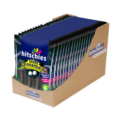 Hitschies Fruchtgummi - Vegan - Saure Spinnenbeine - 125g