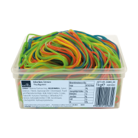 Hitschies Fruchtgummi - Vegan - Bunte Schnüre - 1000g