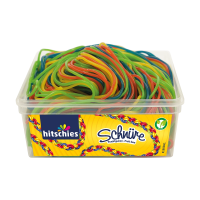 Hitschies Fruchtgummi - Vegan - Bunte Schnüre - 1000g