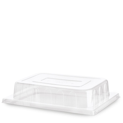 Bombierter Deckel transparent für Schale 36x25cm - 1 Stück