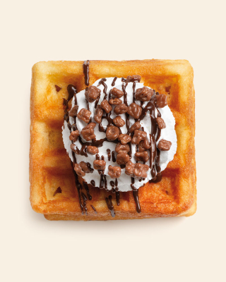 Waffel überzogen mit Milchschokolade - 200g
