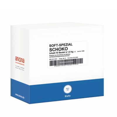 Anona Schoko Eisfix Soft Spezial - 10 x 1,0 Kg
